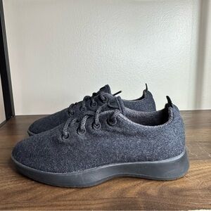 Allbirds Wool Runner Charcoal Grey Sneakers 7 Womens